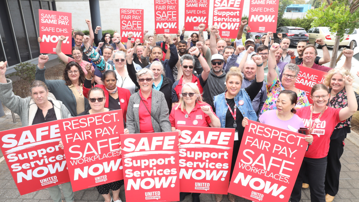 Photo of members with Safe Support Services Now